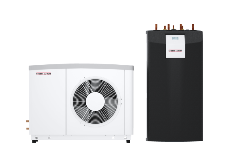STIEBEL ELTRON Lucht-water-warmtepompen WPL 13 ACS classic compact Set 1.1