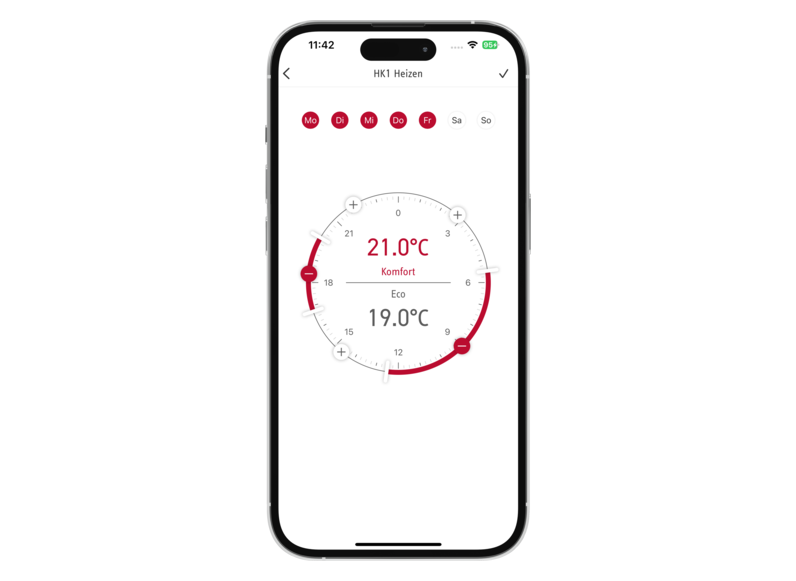 STIEBEL ELTRON Regeling/energiemanagement MyStiebel-App Android