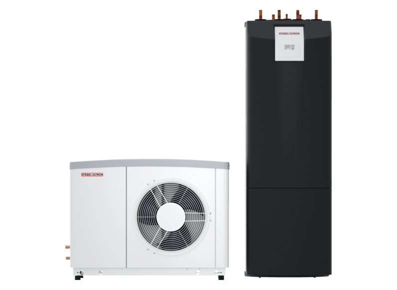 STIEBEL ELTRON Lucht-water-warmtepompen WPL 17 ACS classic compact plus Set 1.1