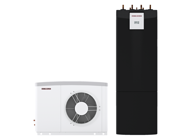 STIEBEL ELTRON Lucht-water-warmtepompen WPL 13 ACS classic compact plus Set 1.1