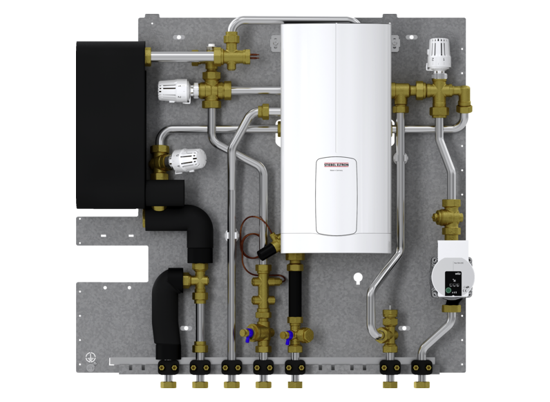 STIEBEL ELTRON Afleverset drinkwater en verwarming met elektrische naverwarming WS-DUO-T Premium S