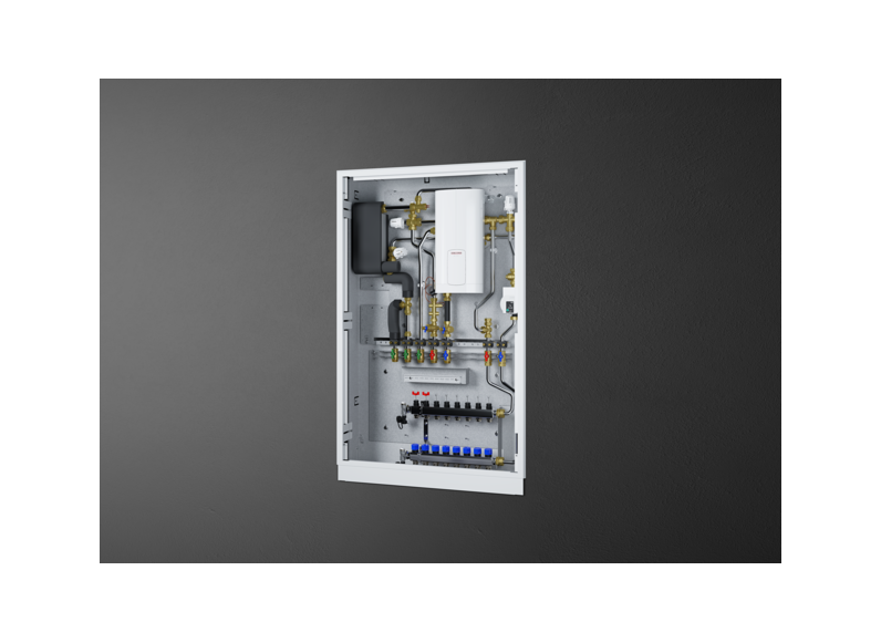 STIEBEL ELTRON Afleverset drinkwater en verwarming met elektrische naverwarming WS-DUO-T Premium