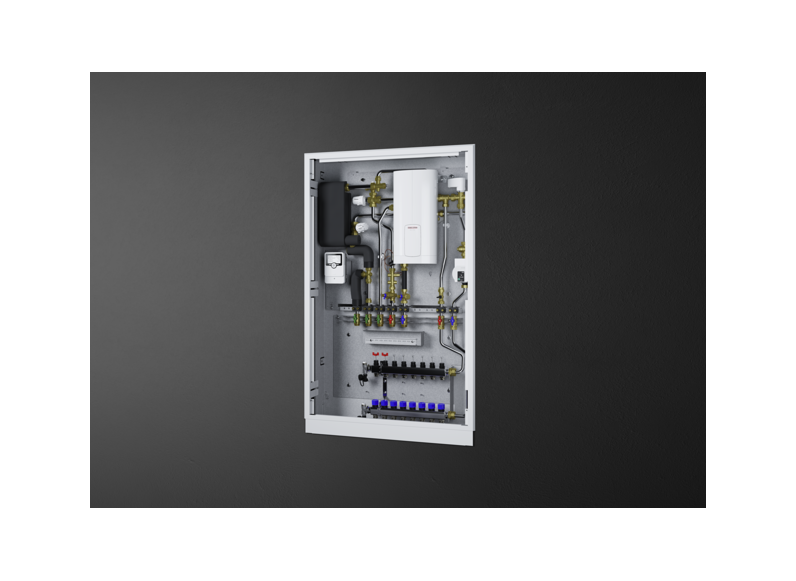 STIEBEL ELTRON Afleverset drinkwater en verwarming met elektrische naverwarming WS-DUO-E Premium S